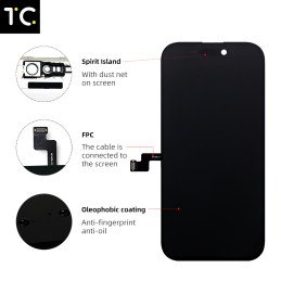 TC Hard OLED Display für iPhone 16 Pro