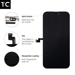 TC Hard OLED Display für iPhone 16 Pro Max