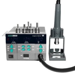 SUGON 8610DX 1200W Hot Air Rework Station Heißluft Station LED Display Lead-Free Heat Gun Microcomputer Temperature Adjustable 5