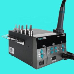 SUGON 8610DX 1200W Hot Air Rework Station Heißluft Station LED Display Lead-Free Heat Gun Microcomputer Temperature Adjustable 5