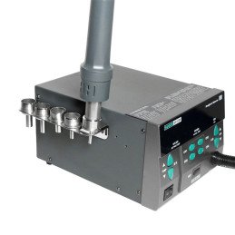 SUGON 8610DX 1200W Hot Air Rework Station Heißluft Station LED Display Lead-Free Heat Gun Microcomputer Temperature Adjustable 5