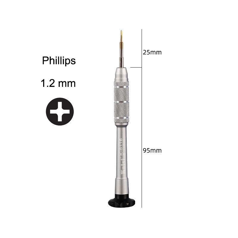 Kaisi 8116 Screwdriver Schraubendreher | Philips 1,2 kreuz