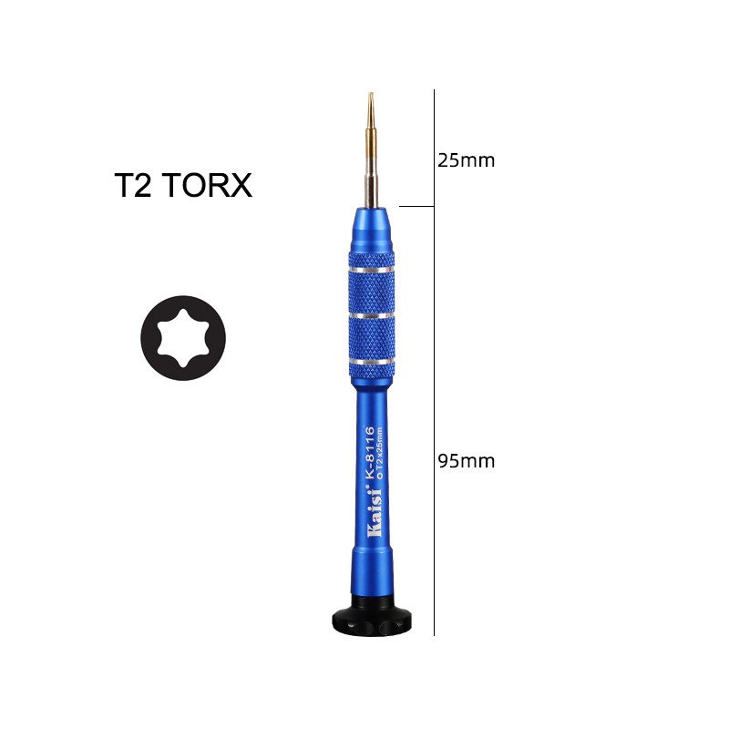 Kaisi 8116 Screwdriver Schraubendreher | Torx T2
