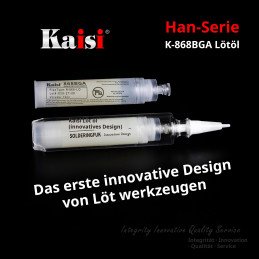 Kaisi 868LO Lötpaste | neue Auspressvorrichtung, kein zusätzliches Hilfsmittel erforderlich