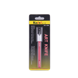 1496372 Kaisi 306 | Cuttermesser | Scharfe Carbonstahl-Klinge (10 Stück/Beutel) 12#