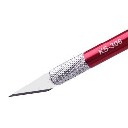 1496372 Kaisi 306 | Cuttermesser | Scharfe Carbonstahl-Klinge (10 Stück/Beutel) 12#