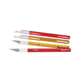 1496372 Kaisi 306 | Cuttermesser | Scharfe Carbonstahl-Klinge (10 Stück/Beutel) 12#