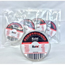 Kaisi Schneiddraht 0,03 mm x 100 m / Wolframlegierung