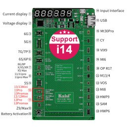 Kaisi 9208 Akku-Aktivierungsplatine für iPhone/Samsung/Oppo/Vivo/Tecno