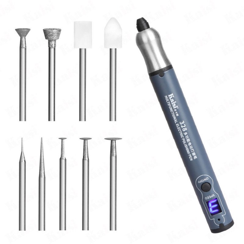 Kaisi 328 Multifunktionaler elektrischer Polierstift (15.000 U/min)