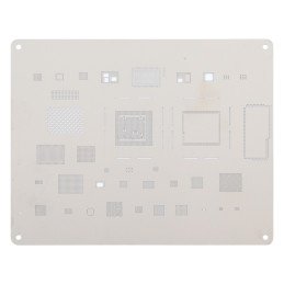 Kaisi 0.12mm BGA REBALLING STENCIL SOLDER TEMPLATE FOR IPHONE IC CPU (A-12) | 8 / 8p / x