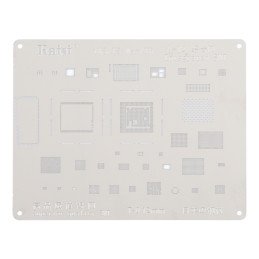 Kaisi 0.12mm BGA Reballing Stencil Solder Template for iPhone IC CPU ( A-12 ) | 8/8P/X