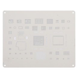 Kaisi 0,12 mm BGA-Reballing-Schablone für iPhone IC/CPU (A-13) | XS/XR/XS Max