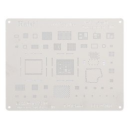 Kaisi 0.12 mm BGA Reballing Template for iPhone IC / CPU (A-13) | XS / XR / XS Max