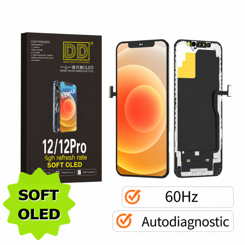 DD Auto Diagnostic Display Soft OLED 60 Hz für iPhone 12/12 Pro