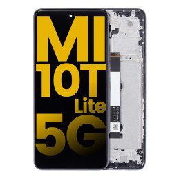Display für Xiaomi Redmi MI 10 T LITE mit Rahmen - Original Refurbished