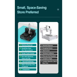 NASAN NA-AD01 2nd Gen Automatic Glue Dispensing Machine for iPhone X–17 Frame Bonding