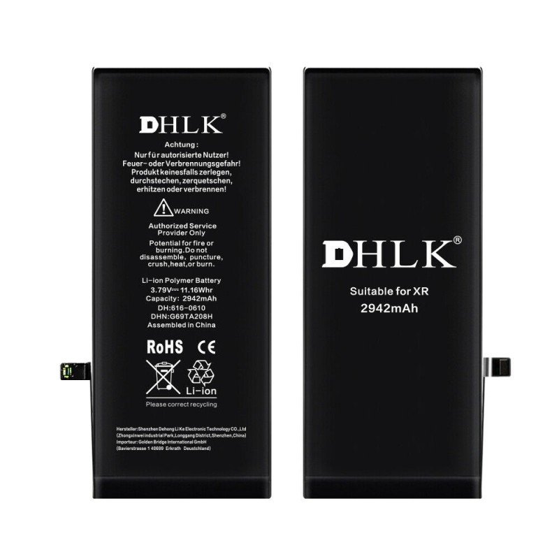Akku für iPhone XR, 2.942mAh Akku für iPhone XR, 2.942mAh