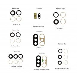 Kamera Glas Linse für iPhone 7 Plus - 13 Pro Max 1 Set