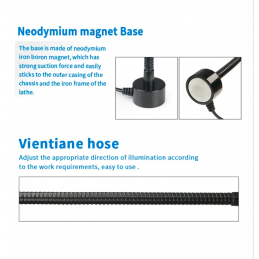 Sunshine SS-804 Magnetische LED Lampe