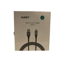 Aukey USB C Gerät mit USB A nur ein Kabel Laden- und Datentransfer in einem