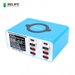 8-Port Ladestation für all deine Geräte iPhone iPad und Co.