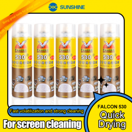 Falcon530 Reinigungs Spray für Smartphone Elektronik Tablet und TV