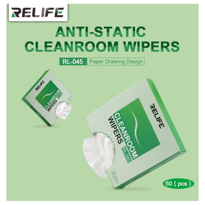 Sunshine Relife RL-045 Cleanroom Wipes 50 stk. Sunshine Relife RL-045 Cleanroom Wipes 50 stk.