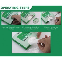 Sunshine Relife RL-045 Cleanroom Wipes 50 stk.