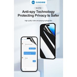 Hydrogel Schutzfolie SS-057S privacy film 50 Stk.