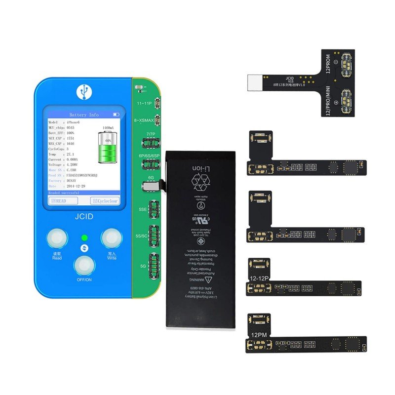JCID Tag-on Battery Repair FPC Flexkabel für iPhone 11 - iPhone 14 SE3 JCID Tag-on Battery Repair FPC Flexkabel für iPhone 11 - iPhone 14 SE3
