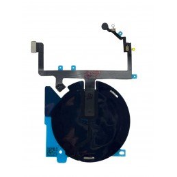 Blitzlicht Flex + NFC Wireless Chargning Induktionsspule mit oberem Mikrofon Chip für iPhone 14 Plus