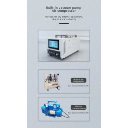 Laminiermaschine TBK-208M Defoam Debubble Laminate DE Lager