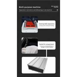 Laminiermaschine TBK-208M Defoam Debubble Laminate DE Lager