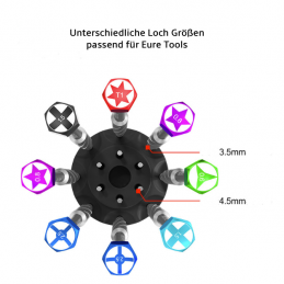Schraubendreher Halterung Orgnizer 360° rotierend RL-078B