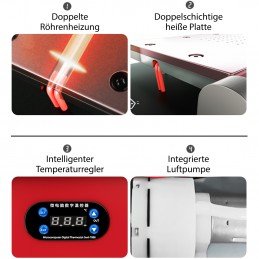 Handy Display Trennen TBK-988 Heizplatte automatische LcD Trennung