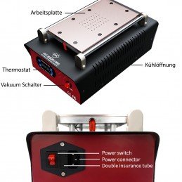 Handy Display Trennen TBK-988 Heizplatte automatische LcD Trennung