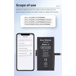 iPhone 14 Akkuwechsel ohne Fehlermeldung ohne Löten oder Programmieren