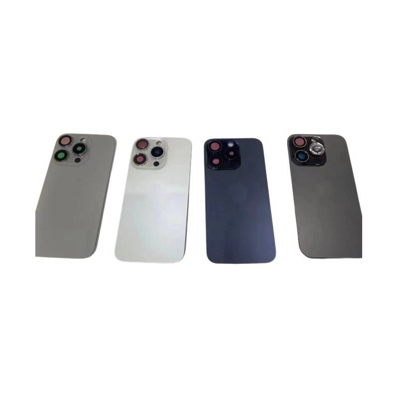 Backcover mit Magnet Linse und Flex für iPhone 15 Pro Max