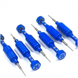 3D Schraubendreher Torx Handy Reparatur Set No.8168 blau
