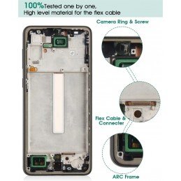 Soft OLED Ersatz Display für iPhone 14 von Premium Hersteller JK