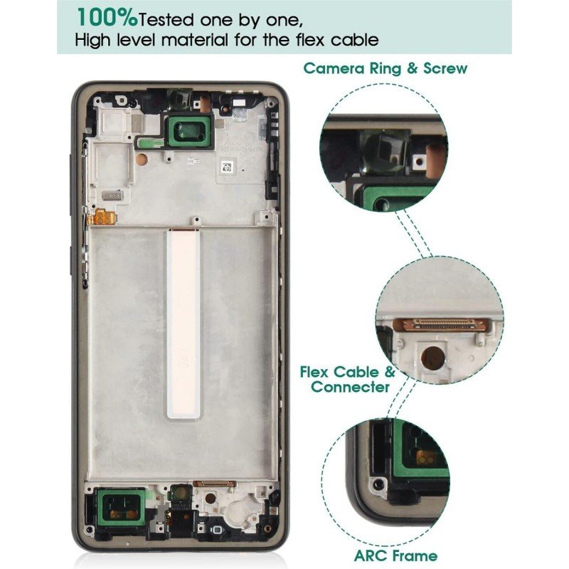 Soft OLED Ersatz Display für iPhone 14 von Premium Hersteller JK Soft OLED Ersatz Display für iPhone 14 von Premium Hersteller JK