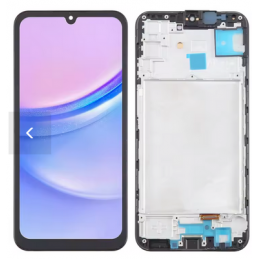 Display für Samsung Galaxy A15 4G (A155F) / 5G (A156B) hard OLED mit Rahmen