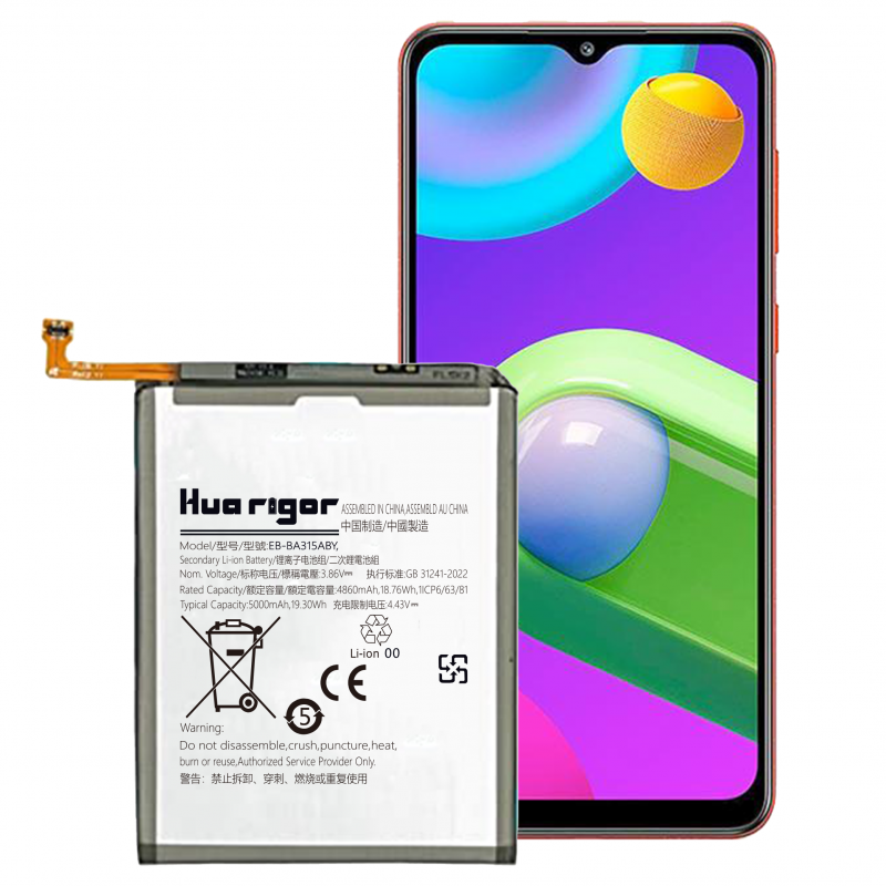Huarigor Akku für EB-BA315ABY SAMSUNG A31/A315/A32 4G/A325/A22 4G 4860mAh Huarigor Akku für EB-BA315ABY SAMSUNG A31/A315/A32 4G/A325/A22 4G 4860mAh
