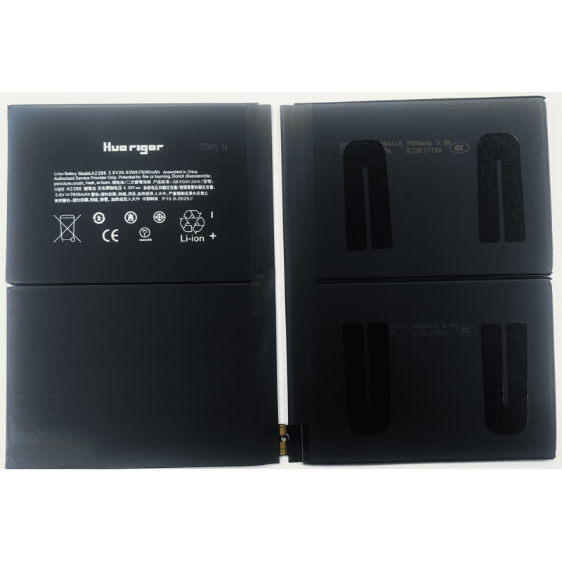 Huarigor Akku für A2288 iPad Air 4/iPad Air 5/iPad 10 (2022)/iPad Air 6 (2024) 7606mAh  (A2316/A2324/siehe Beschreibung)