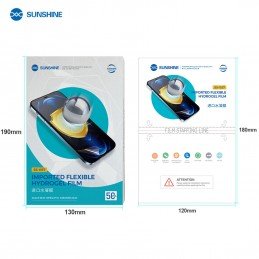 Hydrogel Schutzfolie SS-057 füür Sunshine 890C Foliermaschine