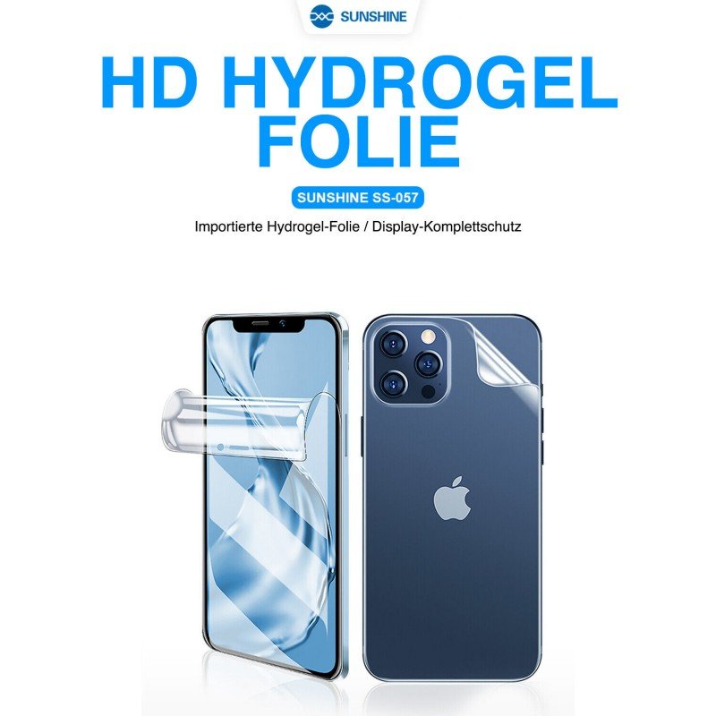 Hydrogel Schutzfolie SS-057 füür Sunshine 890C Foliermaschine