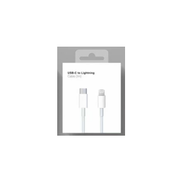 Ladekabel 1m C-Lightning 27W Weiß
