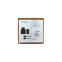 C-C Adaptor Ladegerät Schnellladegerät 45W für Samsung mit Kabel Schwarz