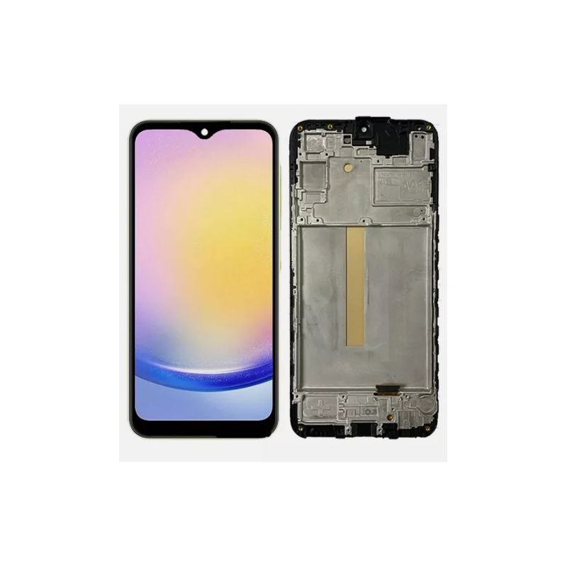 Display für Samsung Galaxy A25 5G/A25 4G/A256B hard OLED mit Rahmen Display für Samsung Galaxy A25 5G/A25 4G/A256B hard OLED mit Rahmen